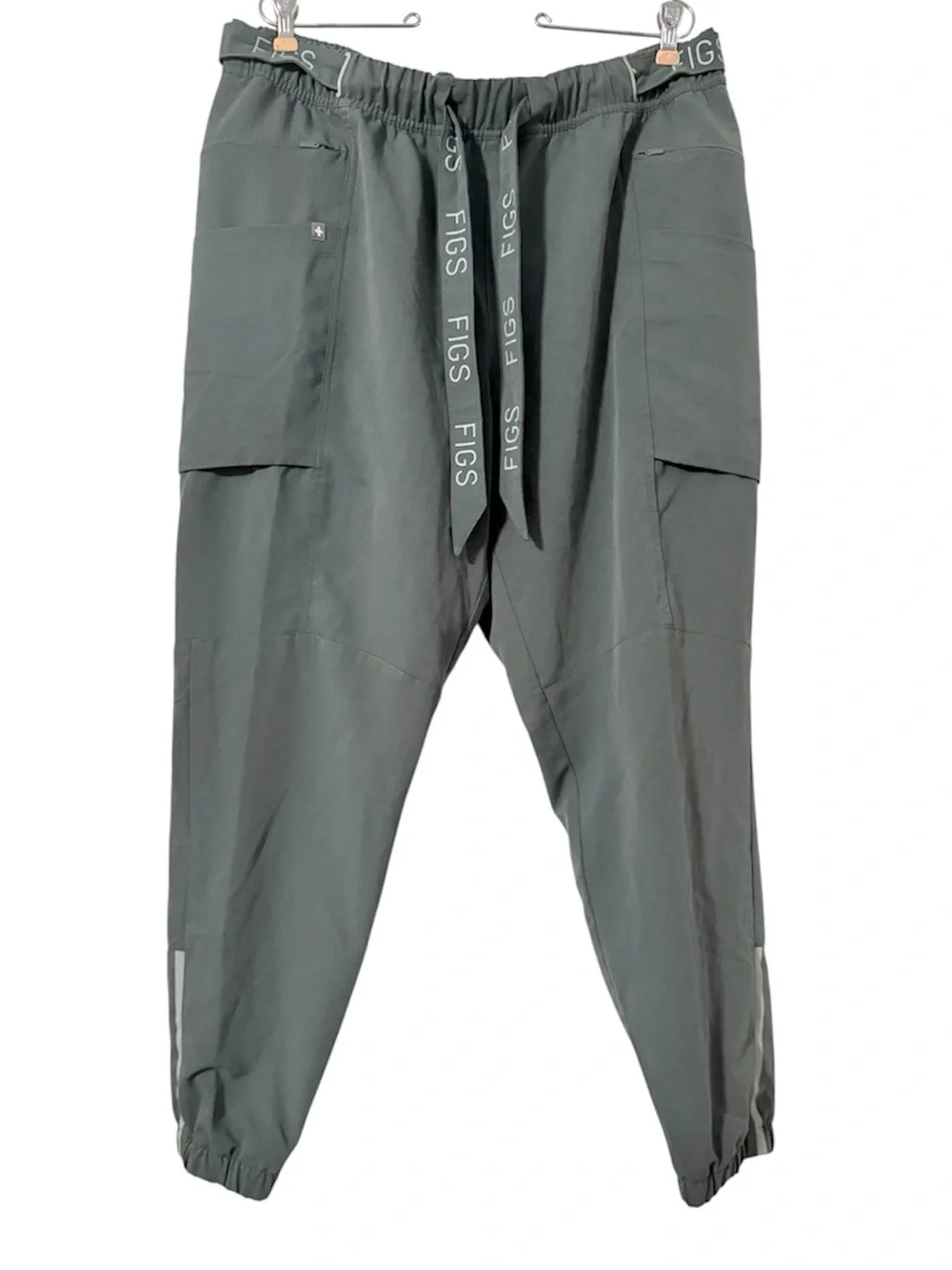 FIGS Winton High Waisted Cargo Jogger Scrub Pants Classic in Bonsai Sz XL Women
